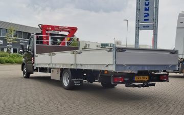 IJMS IJmuiden - Iveco Daily 50C18h + Twisk laadbak en kraan